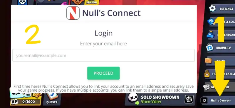 Nulls Brawl IOS İndir 7 Nulls brawl account connect for backup