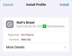 Nulls Brawl IOS İndir 4 install nulls brawl on ios