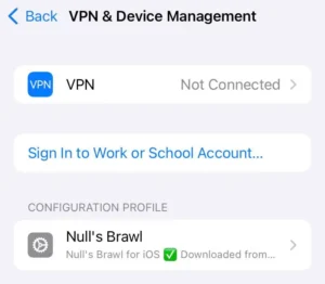 Nulls Brawl IOS İndir 3 nulls brawl ipa